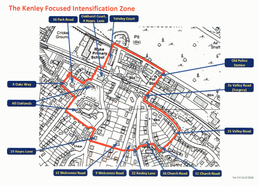 Kenley Intensification Zone FIZ