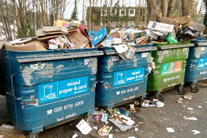 Station Recycling Bins